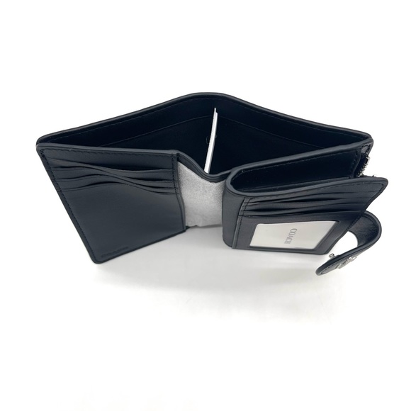 Coach Medium Corner Zip Wallet in Signature Canvas - Picture 7 of 8